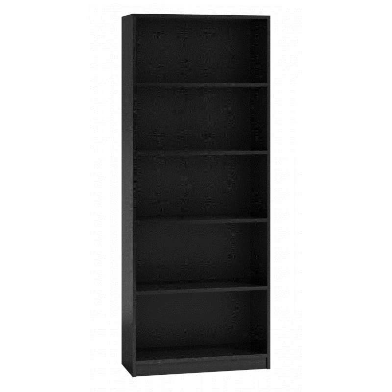 Topeshop R60 CZERŃ biuro knygų spinta