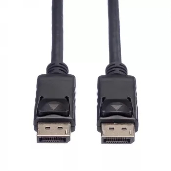 DisplayPort laidas ROLINE 11445764 5m Juodas Jungtis 1 DisplayPort Jungtis 2 DisplayPort
