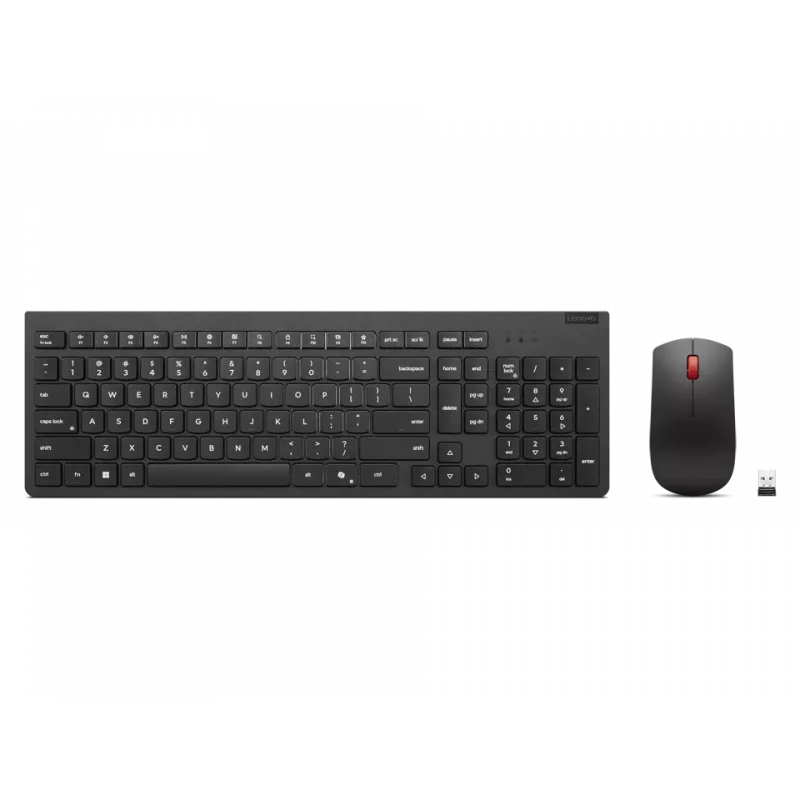 Lenovo klaviatūra ir pelė belaidė juoda