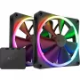 Fan NZXT F140 RGB DUO 14 cm Juoda 500-1800 RPM 2 pcs