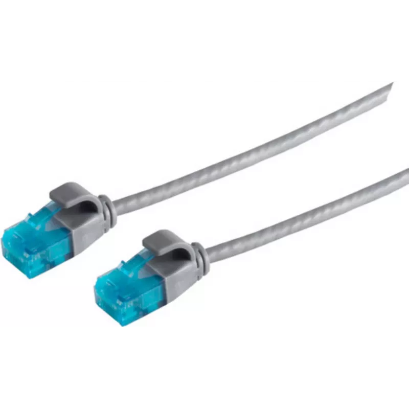 Tinklo kabelis S/CONN 08-22010 Pilkas 0,5 m Cat6 U/UTP