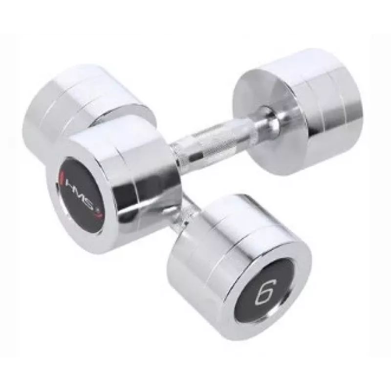 HMS Fitness CHD06 fiksuoto svorio hantelis 6 kg 2 vnt.