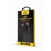 USB grafikos adapteris Gembird A-CM-DPM-01 su USB-C, palaiko iki 3840×2160, USB 2.0 / 3.2 Gen 2, juodas, 2 m laidas
