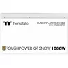 Maitinimo blokas PSU THERMALTAKE Toughpower GT Snow 1000W ATX 24-pin, 80 PLUS Gold, baltas, 120mm ventiliatorius
