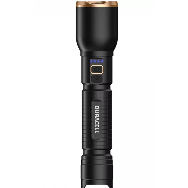 Žibintuvėlis Duracell DF3000R, juodas