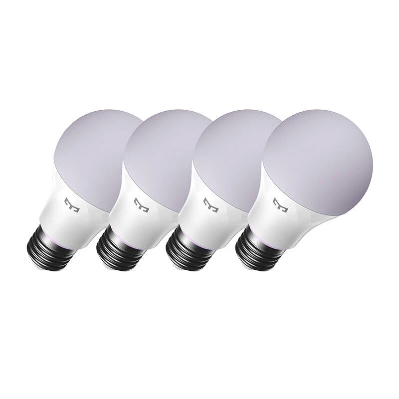 YEELIGHT W4 išmanioji lemputė Wi-Fi / Bluetooth E27 spalvota (YLQPD-0011) 4 vnt.