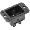 Maitinimo kištukas C20 Bachmann 917.173, 250 V, 16 A, termoplastikas, juodas