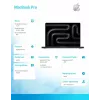 Nešiojamas kompiuteris „Apple MacBook Pro 14 colių“ — M5 Pro 18 branduolių CPU / 20 branduolių GPU, 24 GB RAM, 2 TB SSD, „Space Black“