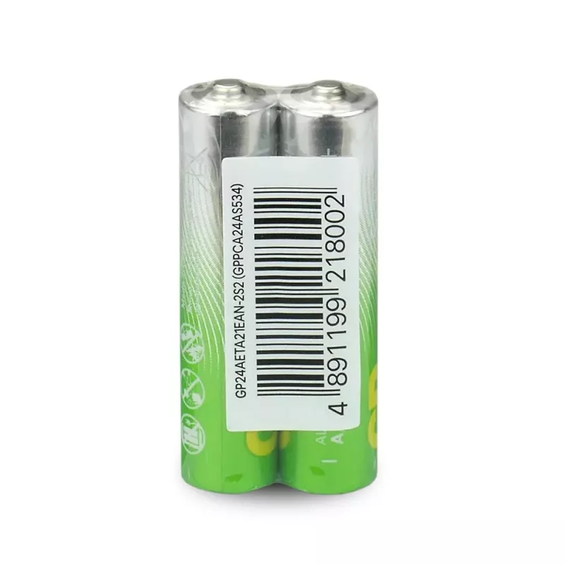 Šarminės AAA baterijos GP Battery SUPER 1.5V — pakuotėje 10 vnt.