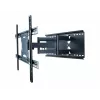 Sieninis laikiklis ART AR-87 40–80 colių ekranams, 60 kg, VESA iki 600×400, pakreipimas 12°, pasukimas 45°, ištraukimas 5,6–45,8 cm