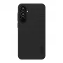 Apsauginis telefono dėklas Nillkin Super Frosted Shield Pro, skirtas Samsung Galaxy A35 — plonas juodas, galinė ir šoninė apsauga, tikslūs išėmimai