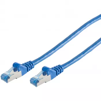 Tinklo kabelis S/CONN 75715-B mėlynas 5 m Cat6a S/FTP