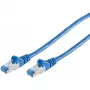 Tinklo kabelis S/CONN 75715-B mėlynas 5 m Cat6a S/FTP