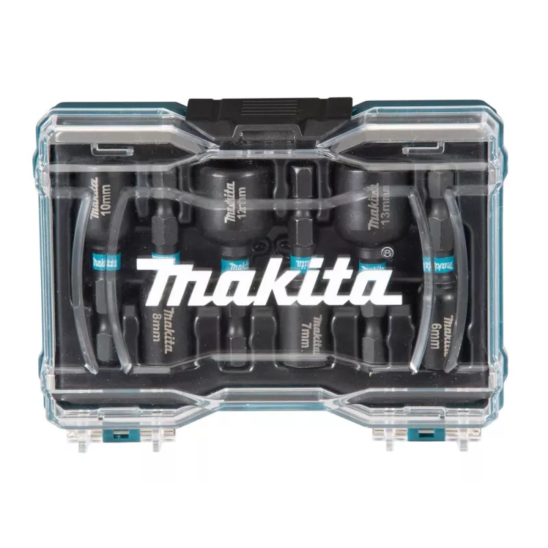 Bitų laikiklių rinkinys Makita 00 — magnetinis bitų laikiklių rinkinys kompaktiškas priedas
