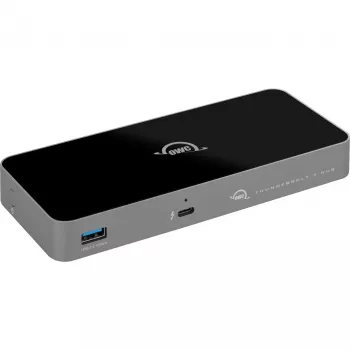 Thunderbolt 5 šakotuvas, prijungimo stotelė pilka/juoda, Thunderbolt 5, USB-A
