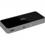 Thunderbolt 5 šakotuvas, prijungimo stotelė pilka/juoda, Thunderbolt 5, USB-A
