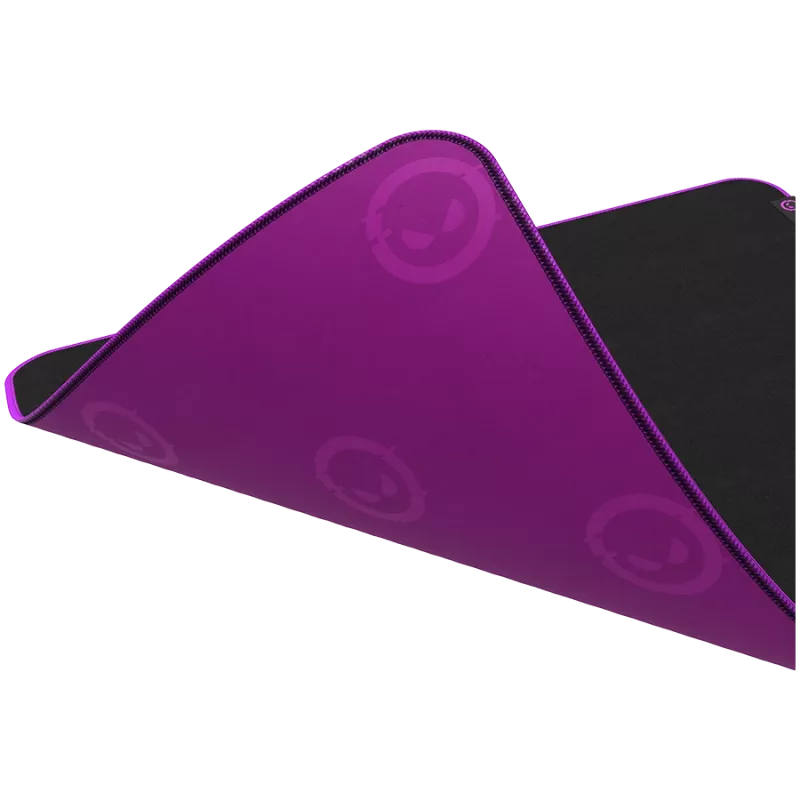 Lorgar Main 315, pelėdos kilimėlis, didelės spartos paviršius, violetinis neslystantis guminis pagrindas, dydis: 500 mm x 420 mm x 3 mm, svoris 0,39 kg