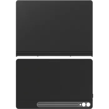 Planšetinio kompiuterio knyginis dėklas Samsung, skirtas Galaxy Tab S9 FE EF-BX810PBEGEU, juodas, apsauginis dėklas-atvartas