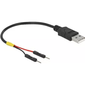 USB laidas DeLOCK 85400 0.1 m USB A Juodas