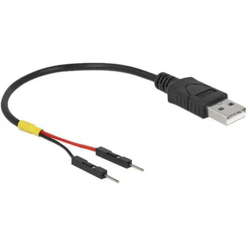 USB laidas DeLOCK 85400 0.1 m USB A Juodas