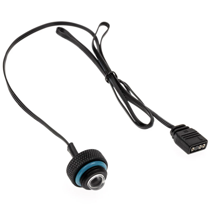 XSPC ARGB LED Verschlussstopfen, G1/4, 5V 3Pin - juodas