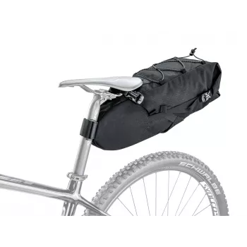 Saddle Bag TOPEAK BackLoader 10 L — ant balno tvirtinamas dviračio krepšys, nailonas ir polietilenas, 600×200×180 mm