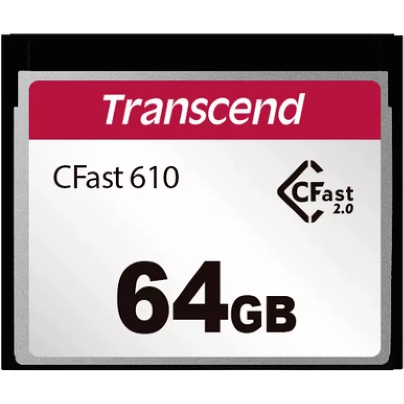 Transcend CFast-Karte 64 GB (TS64GCFX610)