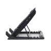 Nešiojamojo kompiuterio aušinimo padėklas Gembird NBS-1F17T-01, iki 17 colių, 1×15 cm ventiliatorius, USB 2.0, 370×265×33 mm, 350 mA, juodas