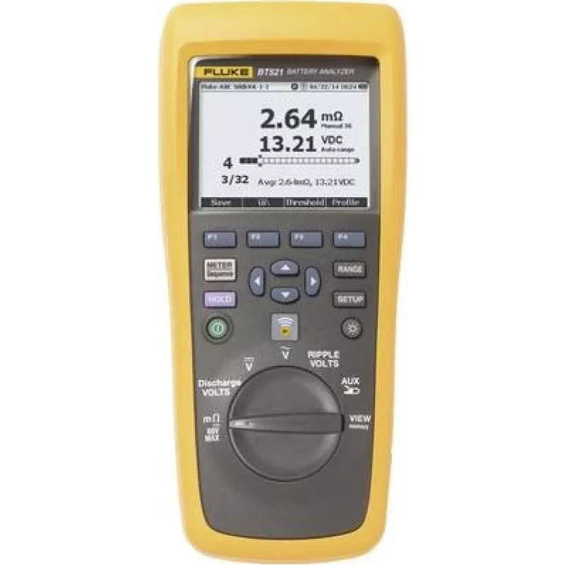 Fluke BT521 akumuliatorių testeris juodas - geltonas (4489996)