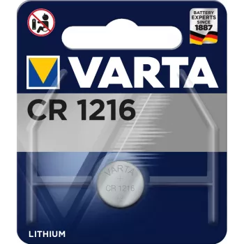 Varta CR1216 Electroniczelle Lithium 3 25mAh Blister - Baterija - CR1216