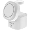 Canyon 4 viename belaidis įkrovimo stovas, 30W maks., dydis: 70x70x70,3 mm, svoris: 414 g, su 65W įkrovikliu ir 1 m laidu, baltas