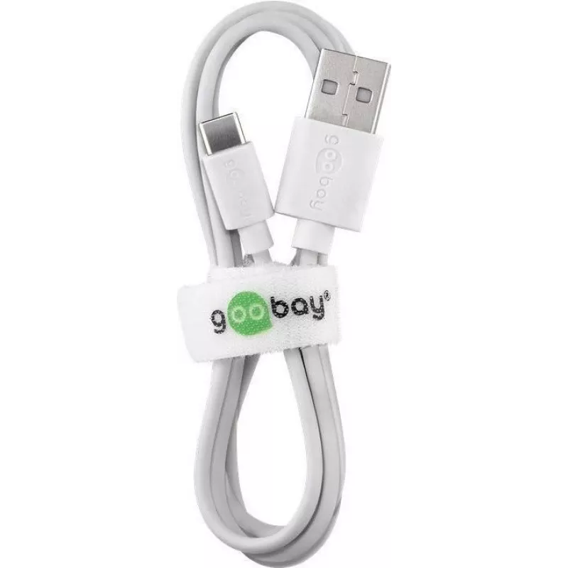 Wentronic 59132 3m USB A USB C Male Male White USB Cable (59132)