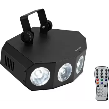 Apšvietimo efektas EUROLITE LED SCY-500 CW 500W — LED judančios galvos plovimo šviestuvas, 500W, šalta balta