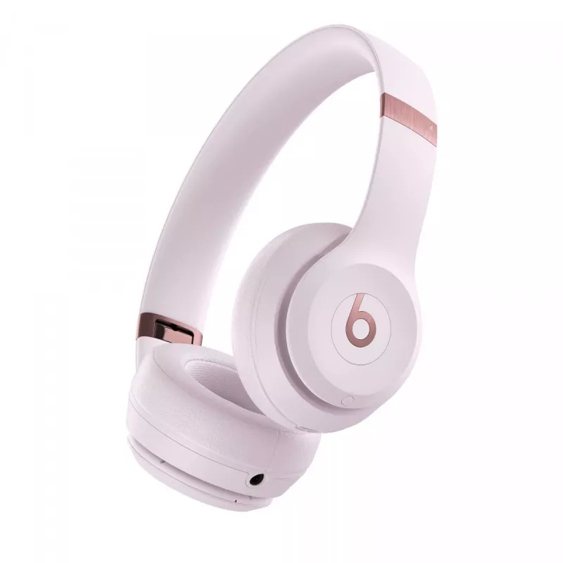 Belaidės ausinės Beats Solo 4 - rausvai rožinė