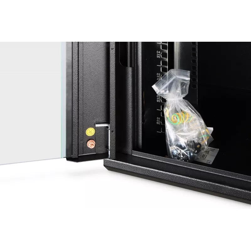 Ant sienos montuojama spintelė DIGITUS Dynamic-N 9U, 600x450 mm (PxG), IP20, rakto užraktas, nesurinkta