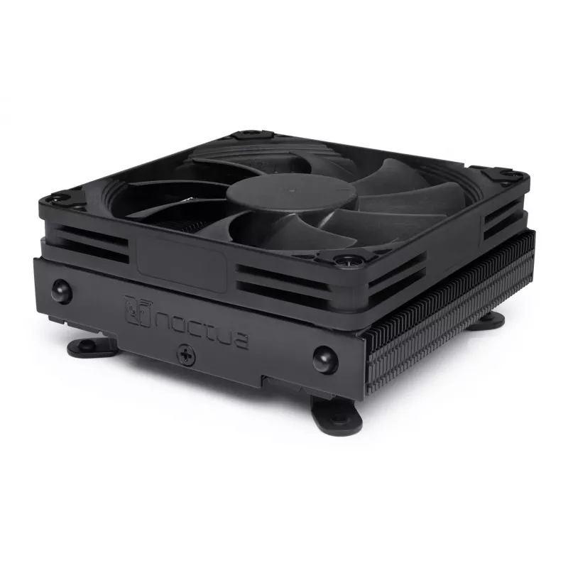 CPU aušintuvas Noctua NH-L9I-17XX chromax.Juoda — žemo profilio LGA1700 aušintuvas, 92 mm ventiliatorius, 37 mm aukštis