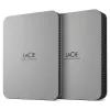 Lacie STLP2000400 Storage Drive 2 TB Silver USB 3.2 Gen 1 - USB-C