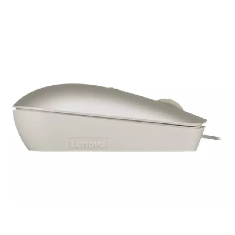 Laidinė biuro pelė Lenovo 540 abiem rankoms tinkama USB Type-C Optinė 2400 DPI Smėlio