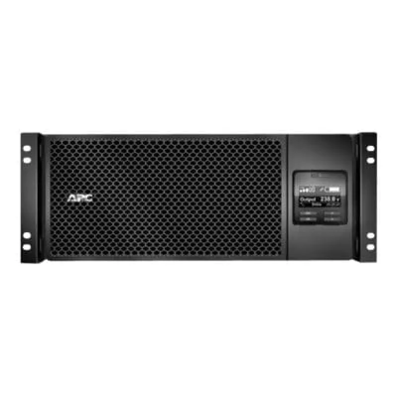 APC Smart-UPS On-Line, 6kVA/6kW, Rackmount 4U, 230V, 6x C13+4x C19 IEC lizdai, tinklo plokštė+SmartSlot, pailginta veikimo trukmė, su bėgeliu, Marine