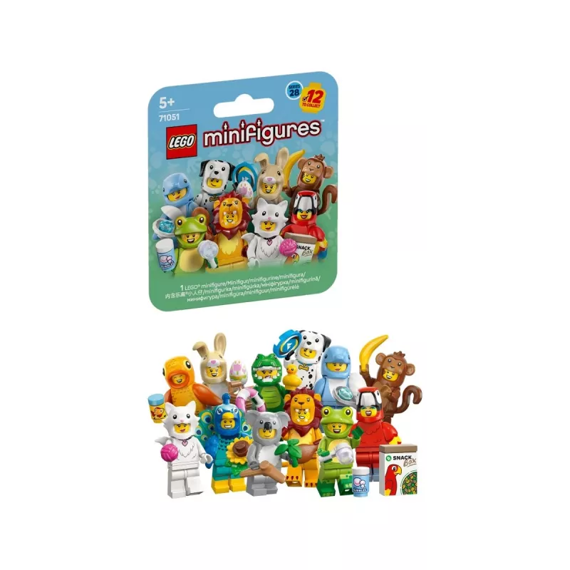 Blocks Minifigures 71051 Animal series 28 (DĖŽĖ)