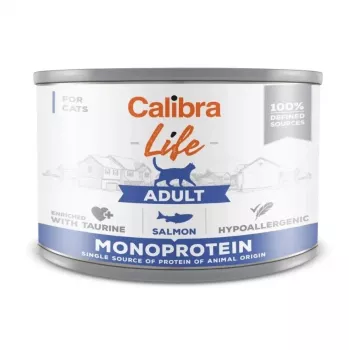 CALIBRA Cat Life Sensitive Lamb - šlapias kačių maistas - 200g