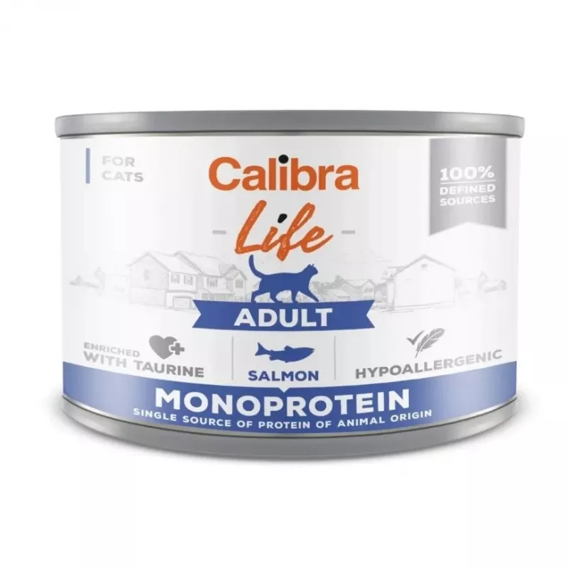 CALIBRA Cat Life Sensitive Lamb - šlapias kačių maistas - 200g