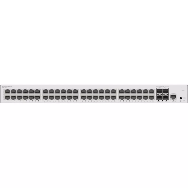 HUAWEI eKit S220 serijos S220-48P4X valdomas L2 Gigabit Ethernet (10/100/1000) maitinimas per Ethernet (PoE) 1U pilkas