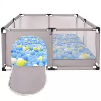 Extralink vaikų maniežas, sausas baseinas žaidimams, sulankstomas 126x126 cm kamuoliukų duobė k-458