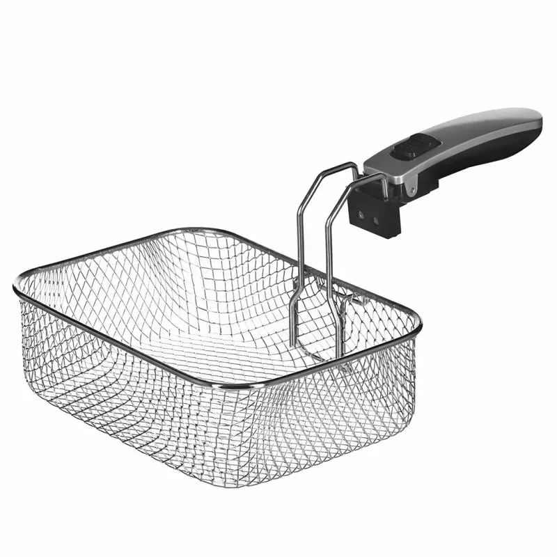 Grupinė gruzdintuvė Mesko Home MS 4908 Viena 2,5 L 1800 W Juoda Pilka