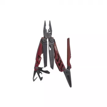 Daugiafunkcis įrankis Nextool FLAGSHIP Pro NE20279 16-in-1 sulankstomas daugiafunkcis įrankis, nerūdijančio plieno ašmenys, sulankstytas 11 cm, svoris 245 g, raudonas, su diržo dėklu