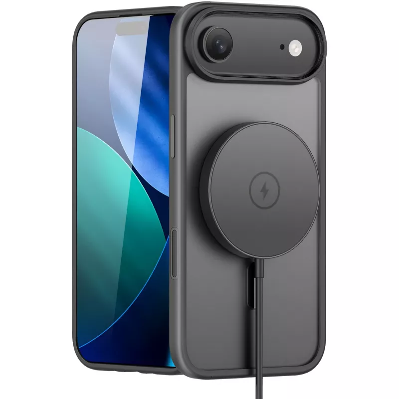 StyleShell INVISIO, Telefono dėklas Juodas, iPhone 17 Air, suderinamas su MagSafe