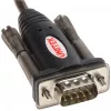 UNITEK Y-105 serial kabelis Juoda 1.5 m USB Typee-A DB-9