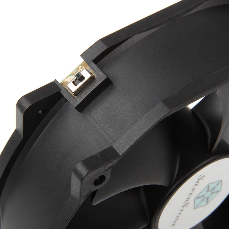 SILVERSTONE 140mm aušinimo ventiliatorius SST-FHP141 v2.0 — 140 mm PWM korpuso/aušintuvo ventiliatorius, juodas