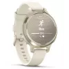 Garmin Lily 2 Active 38 mm Skaitmeninis 240 x 201 pikselių Liečiamas ekranas Smėlio spalvos GPS (palydovas)
